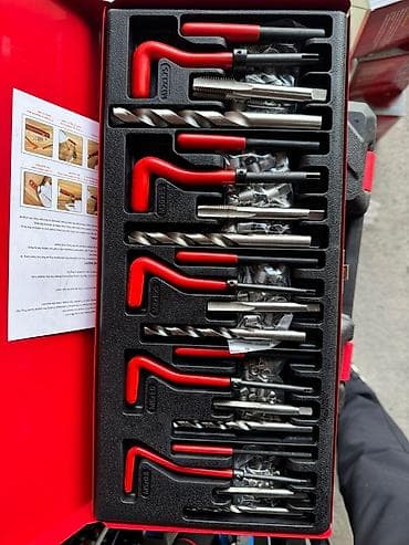 Мультитулы: Набор для ремонта резьбы (Thread Repair Set) в металлическом кейсе — 1