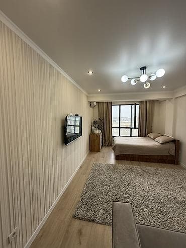 bay tash: 1 комната, 49 м², Элитка, 12 этаж, Евроремонт — 2