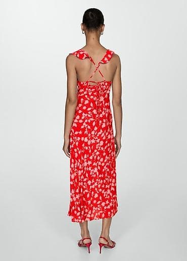 клетчатая рубашка: Платье миди с цветочным принтом Продаю новое платье от Манго на лето — 3