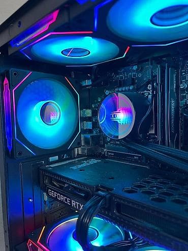 pc case: Компьютер, ядер - 6, ОЗУ 16 ГБ, Игровой, Б/у, Intel Core i5, NVIDIA GeForce RTX 3060, NVMe — 3