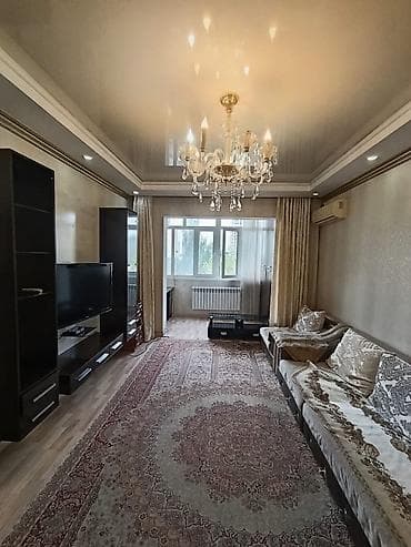 глобуса: 3 комнаты, 67 м², Асанбай мкр 106 серия, 6 этаж, Старый ремонт — 1