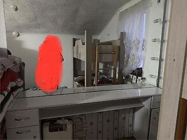 Туалетный столик, Новый, Со шкафом, цвет - Белый