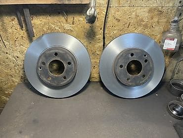 Тормозные системы: Комплект тормозных дисков Mercedes-Benz Б/у, Оригинал — 1