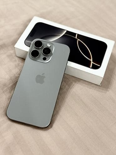 IPhone 15 Pro, Natural Titanium, Коробка at lalafo.kg IPhone 15 Pro, Natural Titanium, Коробка