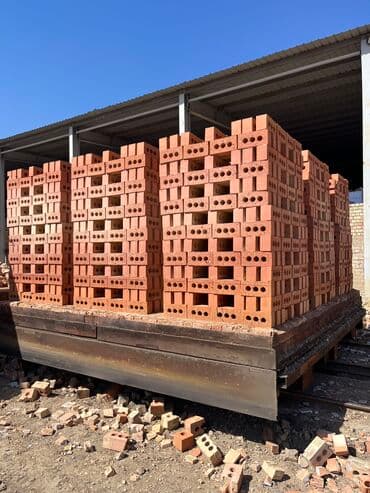 Пустотелый, дырчатый, Жженый кирпич, Полублок, 250×120×88