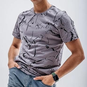 мужские футболки 3d: Мужская футболка с принтом - Материал: 100% хлопок — дышащий, мягкий — 1