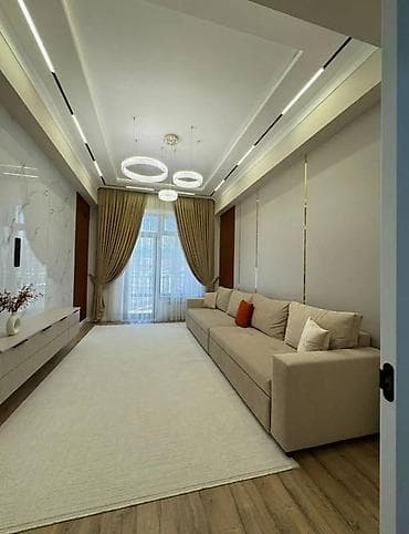 batir service: 2 комнаты, 77 м², Элитка, 9 этаж, Евроремонт — 1