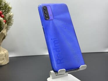 купить антирадар в бишкеке: Redmi, Redmi 9T, Б/у, 64 ГБ, цвет - Синий, 2 SIM — 2