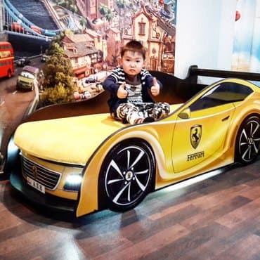 Буйрутма эмеректер, Балдар бөлмөсү, Керебет