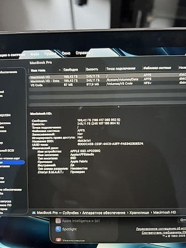 ноутбук macbook: Apple MacBook Pro 13.3" - Чип: Apple M1 - ОЗУ: 8 ГБ - Накопитель — 5