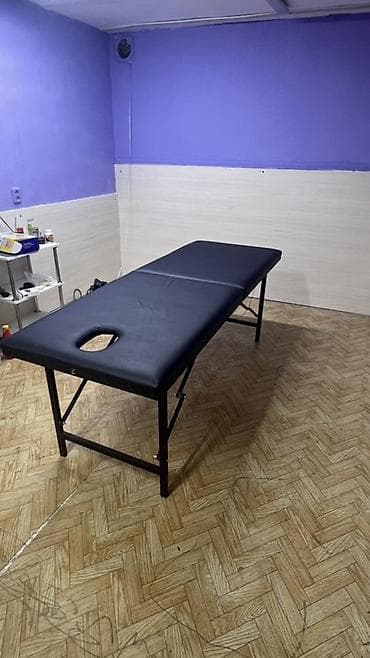 пуфик складной: Массажное кресло, Б/у, Самовывоз, Платная доставка, цвет - Черный — 3