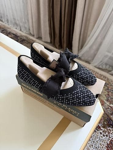 не подошло: Лоферы, 36.5, Skechers, Новый, цвет - Черный, Самовывоз — 1