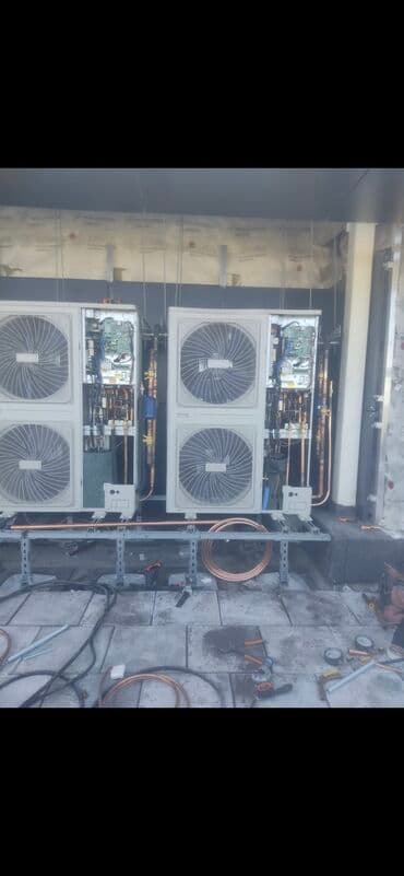 оборудование для заправки кондиционеров: Установка кондиционеров (Сплит системы,колонники, кассетные,канальные — 6