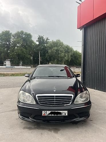пена для авто: Mercedes-Benz S-class AMG: 2003 г., 3.7 л, Автомат, Бензин, Седан — 1