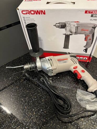 купить перфоратор недорого: ДРЕЛЬ-ПЕРФОРАТОР сетевой Фирмы CROWN Качество: Пушка 810W # CT10077 — 1