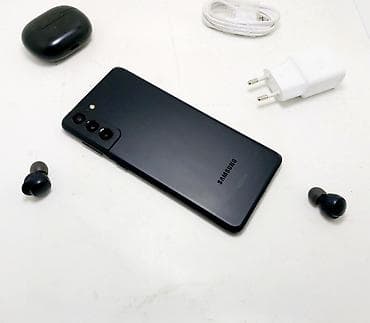 2 gb: Samsung Galaxy S21 Plus 5G, Б/у, 128 ГБ, цвет - Черный, 1 SIM, 2 SIM — 10