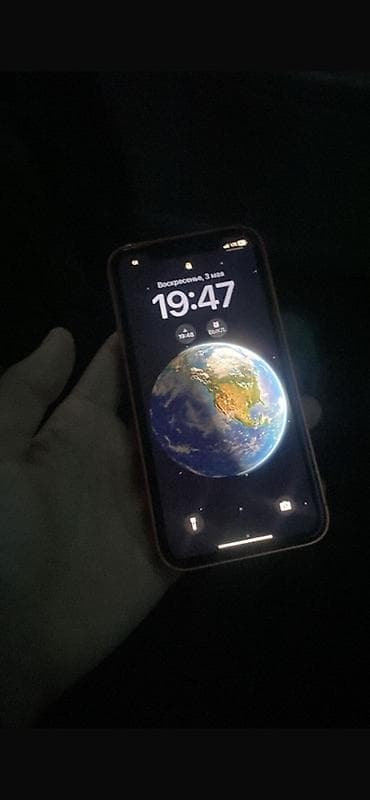 айфон iphone x: IPhone Xr, Б/у, 64 ГБ, Оранжевый, 76 % — 1