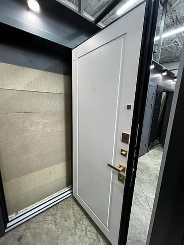 solutions elementary: Двери для домов и квартир, Металлическая, Одностворчатая, цвет - Серый — 2