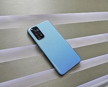 х р: Redmi, Redmi Note 11, Б/у, 128 ГБ, цвет - Голубой — 2