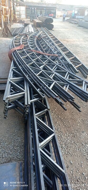 швеллер и двутавр: Фермы Навесы. Большие Арки для ангаров Металлические фермы для — 2