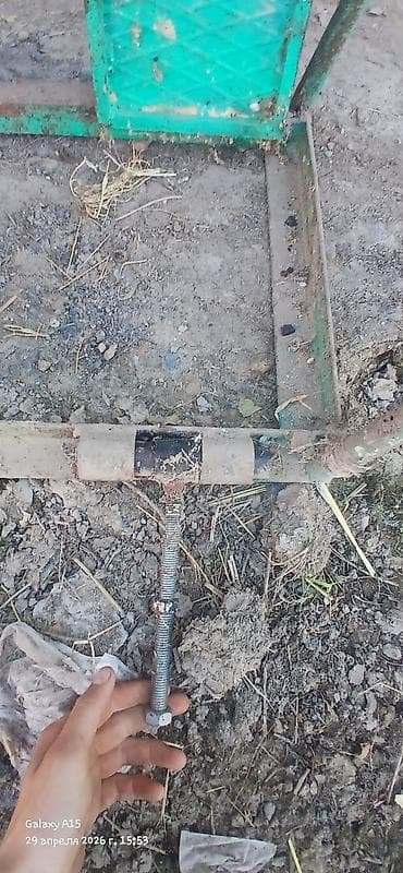 Бизнес үчүн жабдуулар: Рубительная/кормодробильная машина самодельного типа двигатель жок — 10