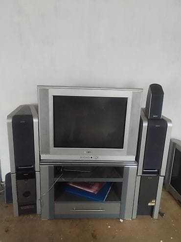 4к монитор: Домашний кинотеатр Sony + телевизор и тумба Состав комплекта: - — 1