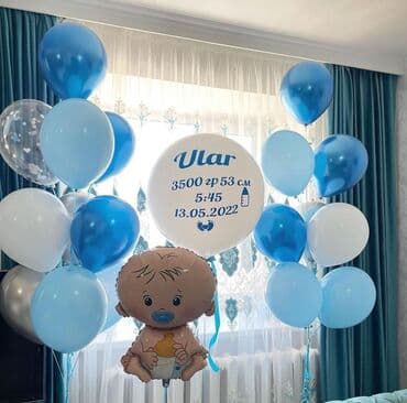 рождения ребёнка оформления: Гелевые шары Шарики на заказ Оформление для мероприятий Выписка из — 20