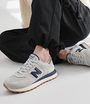 шорты бокс: Кроссовки в классическом стиле, черно-белые. - Верх: сочетание — 5