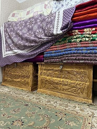 сундук ручной работы деревянный: Сундук, Для белья, Дерево, цвет - Коричневый — 1