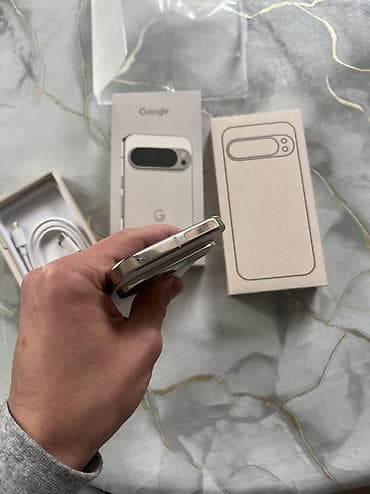 камерофон: Google Pixel 9 Pro, Новый, 128 ГБ, цвет - Белый, 1 SIM, eSIM — 4