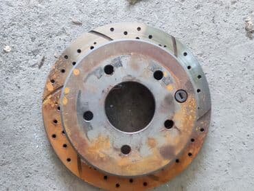 тормозные диски нексия: Задний тормозной диск Nissan Б/у, Оригинал — 3