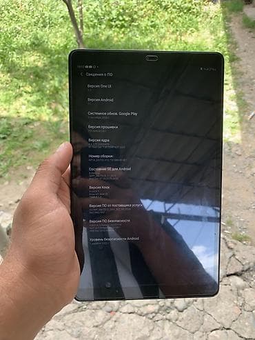 Планшеты: Планшет, Samsung, память 32 ГБ, 10" - 11", 4G (LTE), Б/у, Классический цвет - Серый — 4