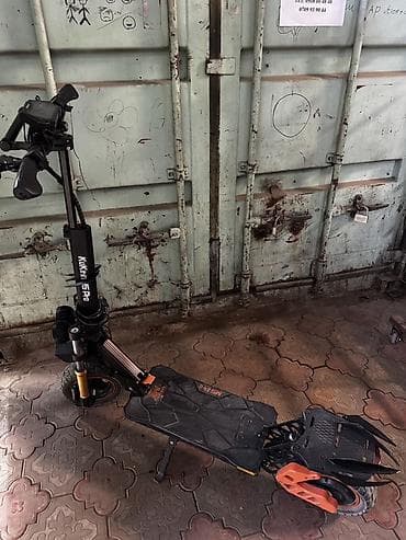 m8 pro скутер: Электросамокат, Kugoo, Без рассрочки, Б/у — 1