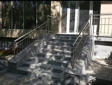 Лестницы и комплектующие на заказ: Перила Ограждения нержавейка хром Ограждения для лестниц из — 9