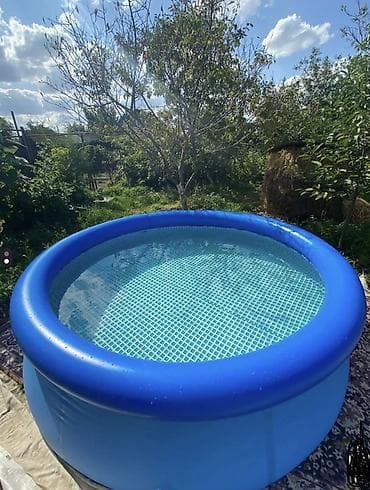 solutions elementary: Надувной каркасный бассейн Intex Easy Set - Размер: 244 × 76 см - — 1