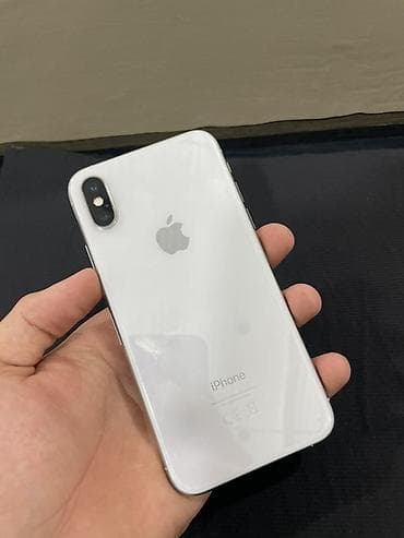 iphone хs: IPhone Xs, Б/у, Белый — 1
