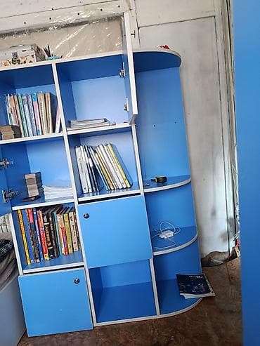 стол трансформер 2 в 1: Книжный шкаф, ЛДСП — 2