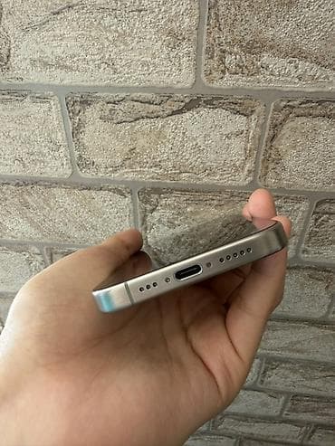 айфоно: IPhone 15 Pro, Б/у, 256 ГБ, Natural Titanium, Коробка, 80 % — 2