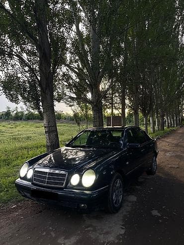 go park: Mercedes-Benz E-Class: 1996 г., 3.2 л, Автомат, Бензин, Седан — 1