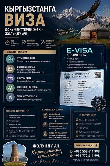электрики 247: Оформление виз: Кыргызстан, Шенген, Китай — консультации и полное — 2