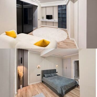 снять квартиру почасовая оплата: 3 комнаты, Собственник, Без подселения, С мебелью полностью — 1