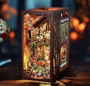 садовые домики: Детализированный книжный уголок «Twilight Cottage» в миниатюре — 1