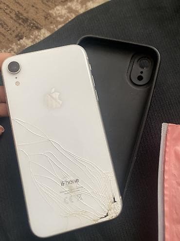 iphone xr корпус 13 pro: IPhone Xr, Б/у, 128 ГБ, Белый, Чехол, 78 % — 2