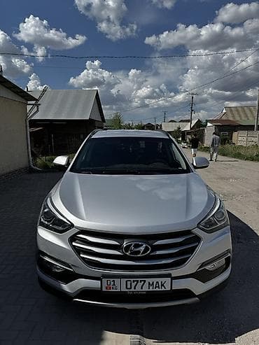 34 е: Hyundai Santa Fe: 2016 г., Автомат, Дизель, Кроссовер — 1
