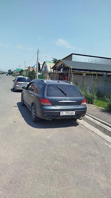 рейка на одиссей: Универсал Honda Orthi в темно-сером цвете с багажными рейлингами на — 2