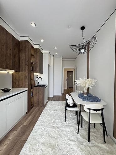 flat osh: 1 комната, 44 м², Пишпек Элитка, 7 этаж, Дизайнерский ремонт — 2
