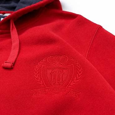 Мужская одежда: Мужская толстовка, M, Tommy Hilfiger, Б/у, цвет - Красный, Самовывоз, Платная доставка — 4