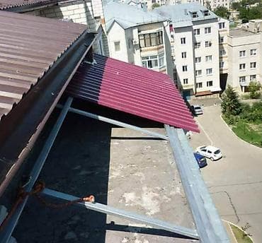 мансара: Услуги промышленных альпинистов: крыши и верхние этажи Ремонт крыша — 8