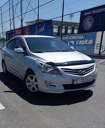 Hyundai Accent: 2015 г., 1.4 л, Механика, Бензин, Седан