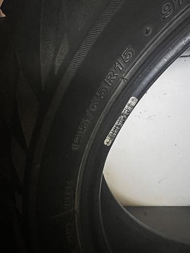 бир: Шиналар 195 / 65 / R 15, Кыш, Комплект, Жеңил унаалар, Жапония, Bridgestone — 5